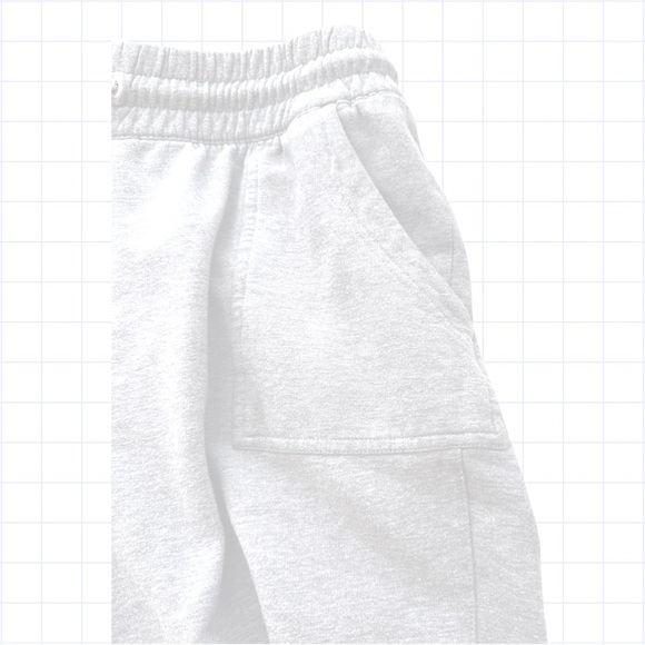 Adidas Light Gray Jogger Sweatpants Activewear | Size Large - Picture 7 of 7
